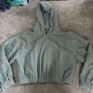 forever 21 corduroy sage jacket